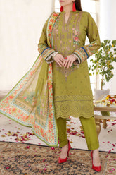 Mariyah By VS Textile Embroidered Lawn Unstitched 3 Piece Suit - 33