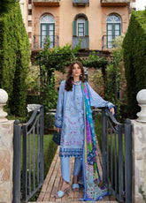 Ilana By Republic Womenswear Embroidered Lawn Unstitched 3 Piece Suit - RW24IL 1B