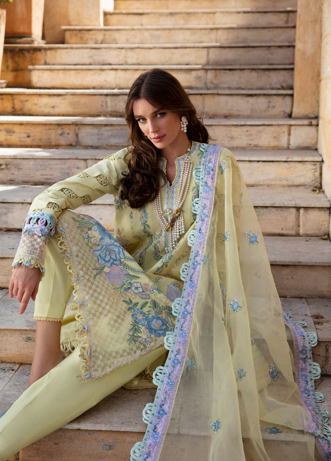 Ilana By Republic Womenswear Embroidered Lawn Unstitched 3 Piece Suit - RW24IL 7B Ilana By Republic Womenswear Embroidered Lawn Unstitched 3 Piece Suit - RW24IL 7B