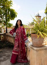 Ilana By Republic Womenswear Embroidered Lawn Unstitched 3 Piece Suit - RW24IL 8A