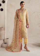 Inaaya By Gulaal Embroidered Chiffon 3 Piece Unstitched Suit GL26IECV2 D-51 ROSELLE