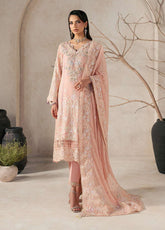 Inaaya By Gulaal Embroidered Chiffon 3 Piece Unstitched Suit GL26IECV2 D-53 JULIAN