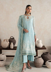Inaaya By Gulaal Embroidered Chiffon 3 Piece Unstitched Suit GL26IECV2 D-58 EILEEN