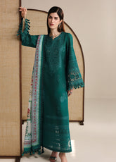 Iris By Jazmin Luxury Embroidered Lawn 3 Piece Unstitched Suit JZ25I D-IL-03
