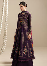 Iris By Jazmin Luxury Embroidered Lawn 3 Piece Unstitched Suit JZ25I D-IL-06