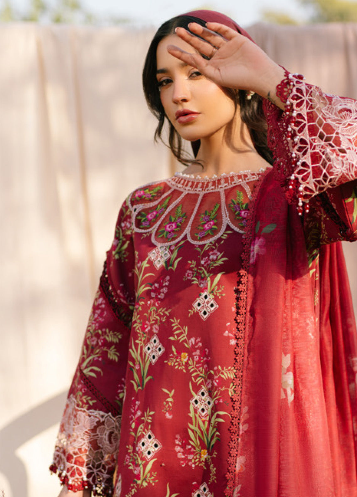 Ivy Bloom by Parishay Embroidered Lawn Suits Unstitched 3 Piece - PR25IB 02 Ivy Bloom by Parishay Embroidered Lawn Suits Unstitched 3 Piece - PR25IB 02