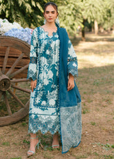 Ivy Bloom by Parishay Embroidered Lawn Suits Unstitched 3 Piece - PR25IB 11