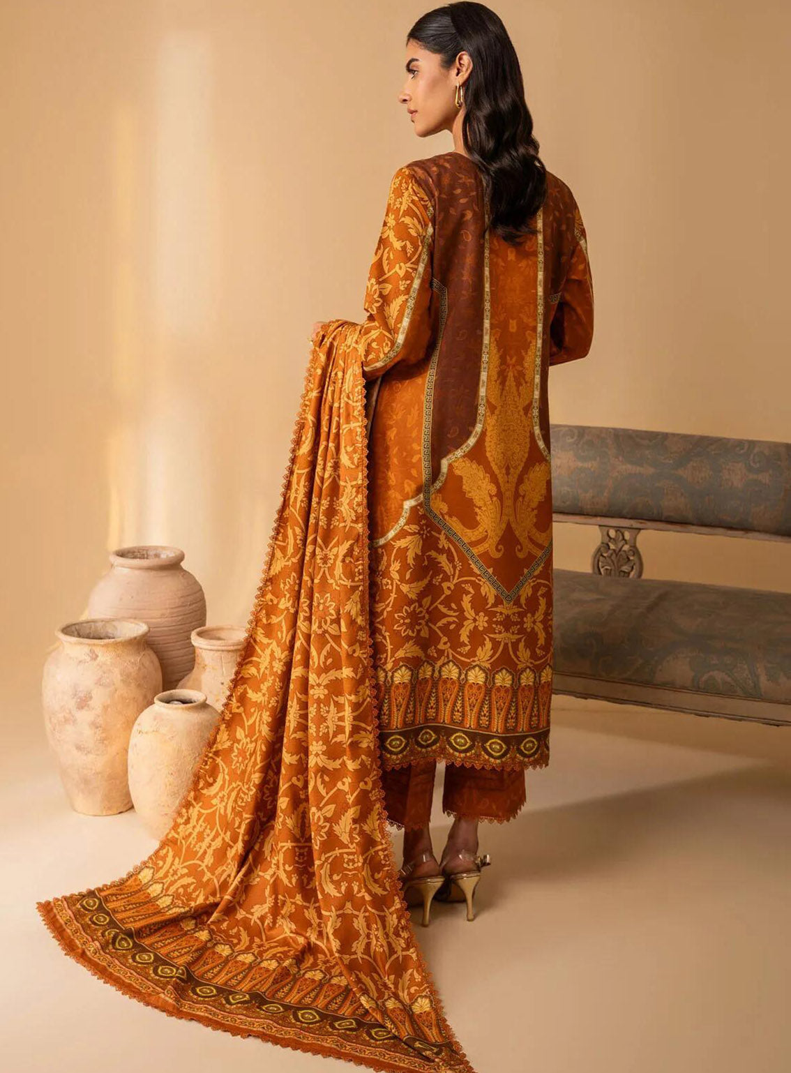 Izabel by Aabyaan Embroidered Linen Suit Unstitched 3 Piece - ABY24IZ AZ-04 LEILANI Izabel by Aabyaan Embroidered Linen Suit Unstitched 3 Piece - ABY24IZ AZ-04 LEILANI