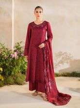 Iznik Embroidered Lawn Suits Unstitched 3 Piece - IZ24FL SFL-02 ENCHANTMENT