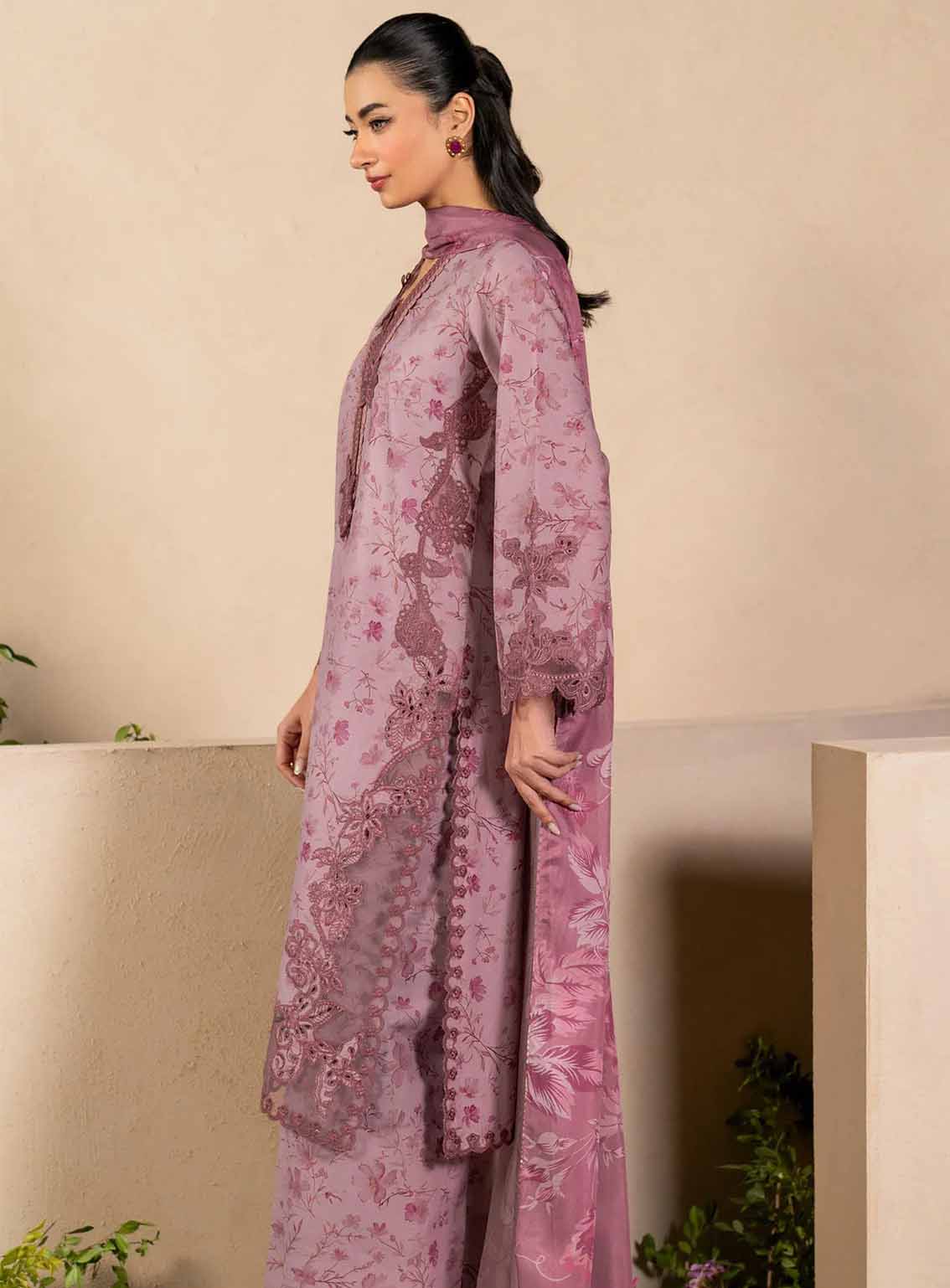 Iznik Embroidered Lawn Suits Unstitched 3 Piece - IZ25EE EFL-04 Iznik Embroidered Lawn Suits Unstitched 3 Piece - IZ25EE EFL-04