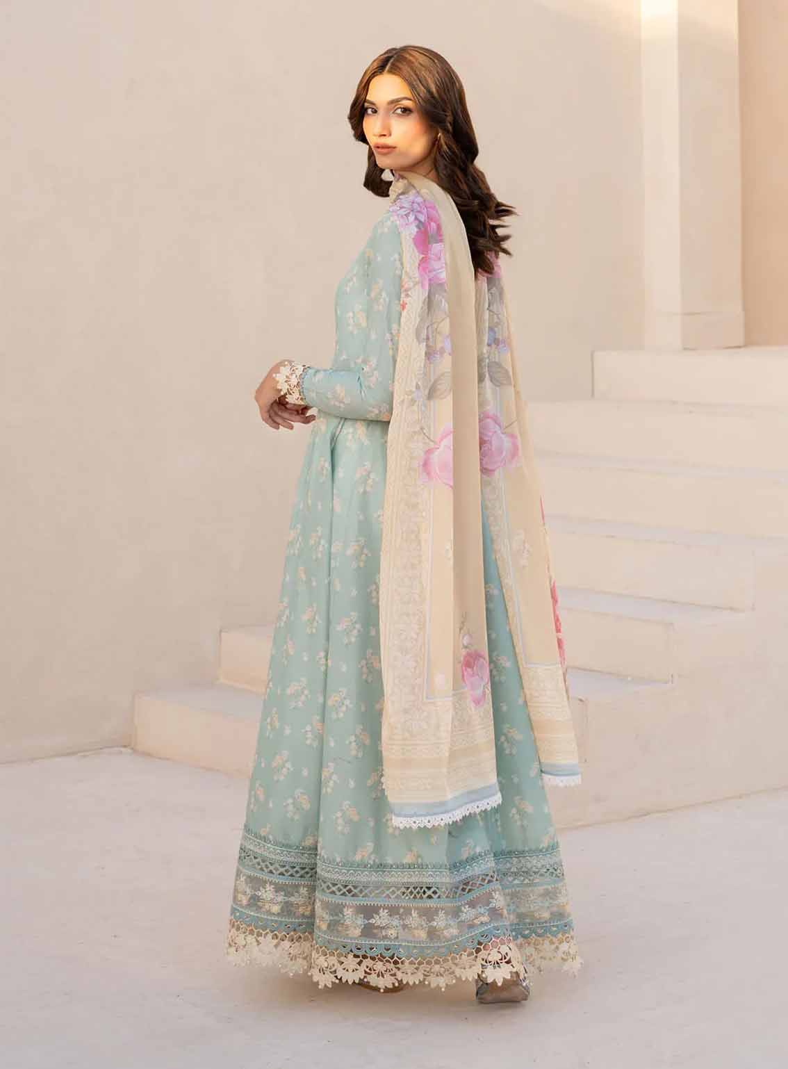 Iznik Embroidered Lawn Suits Unstitched 3 Piece - IZ25EE EFL-06 Iznik Embroidered Lawn Suits Unstitched 3 Piece - IZ25EE EFL-06