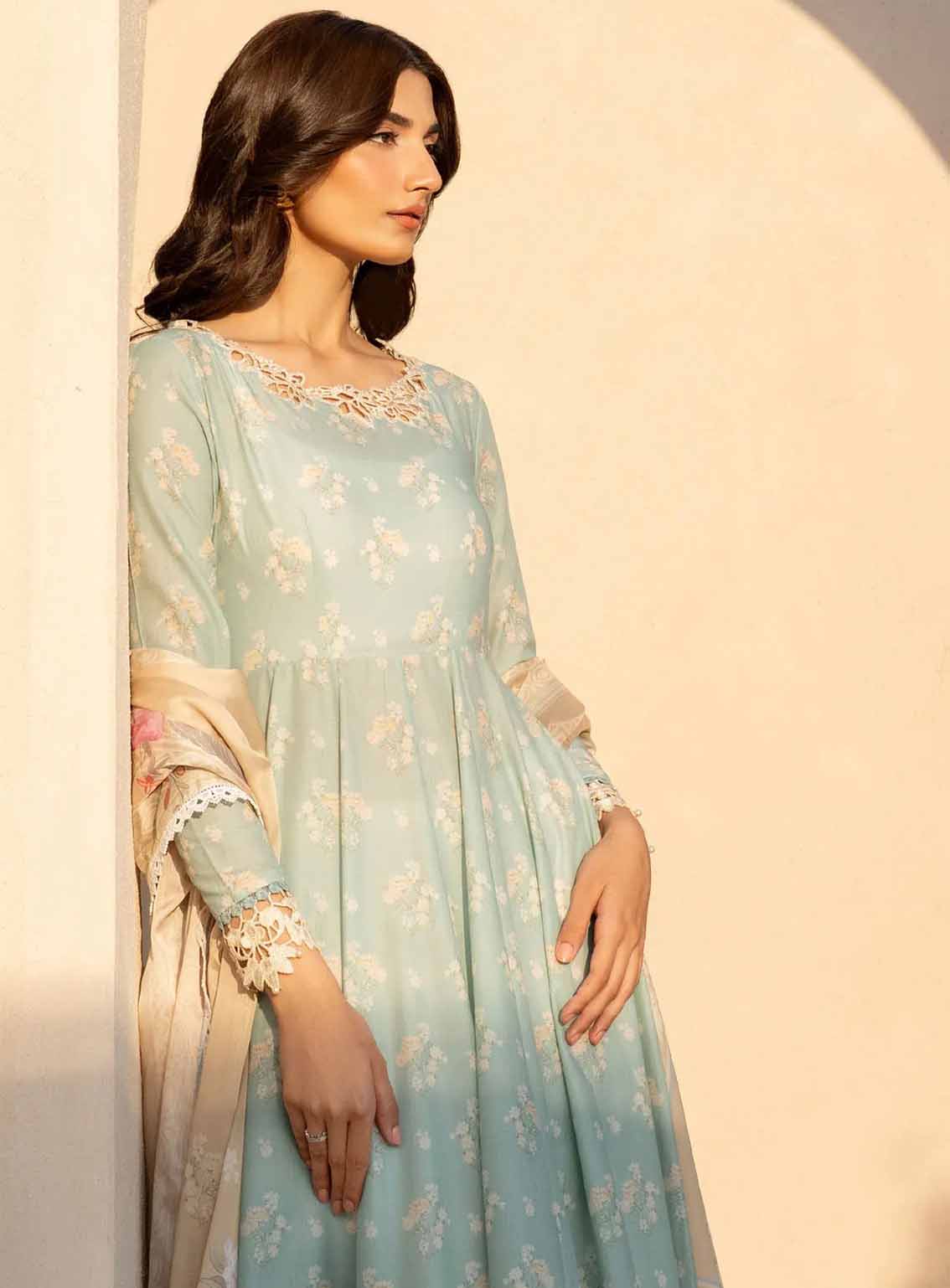 Iznik Embroidered Lawn Suits Unstitched 3 Piece - IZ25EE EFL-06 Iznik Embroidered Lawn Suits Unstitched 3 Piece - IZ25EE EFL-06