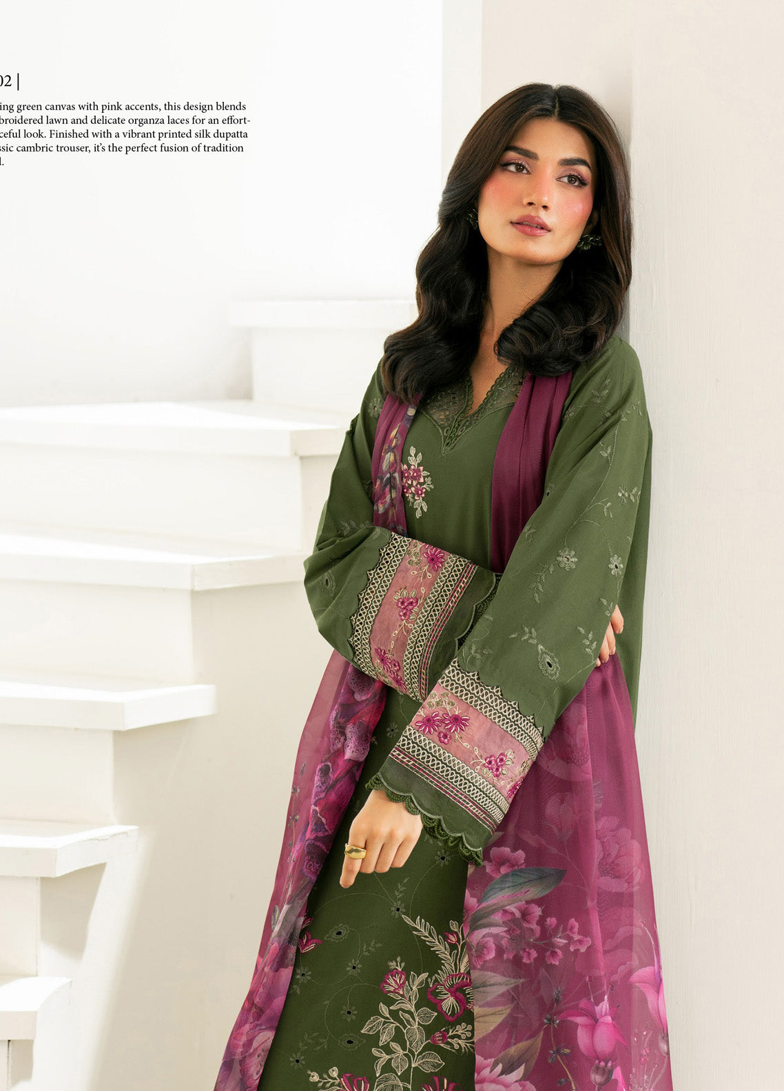 Iznik Embroidered Lawn Suits Unstitched 3 Piece - IZ25FE IFE-02 Iznik Embroidered Lawn Suits Unstitched 3 Piece - IZ25FE IFE-02