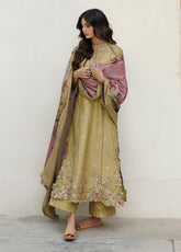 Iznik Embroidered Viscose Linen 3 Piece Unstitched Suit IZ26PFV D-IPF-23