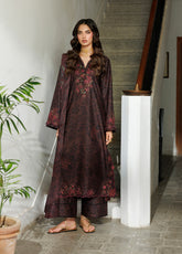 Iznik Embroidered Viscose Linen 3 Piece Unstitched Suit IZ26PFV D-IPF-29