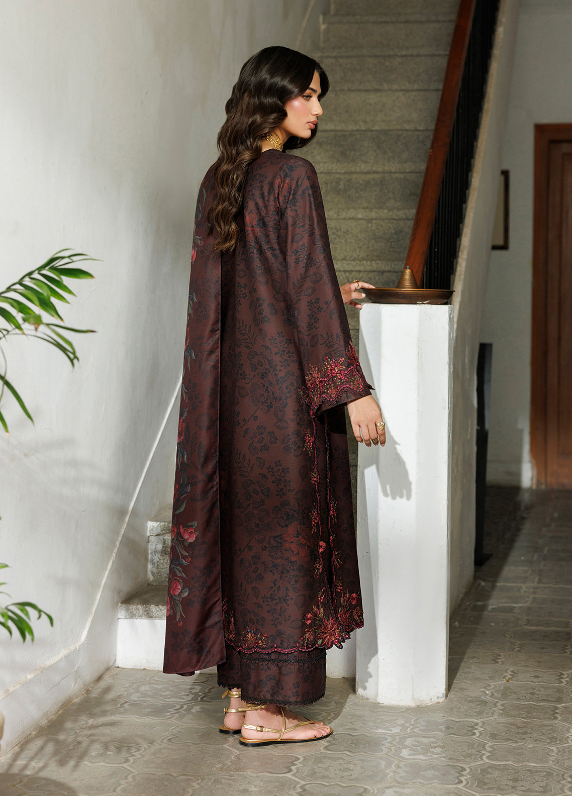 Iznik Embroidered Viscose Linen 3 Piece Unstitched Suit IZ26PFV D-IPF-29 Iznik Embroidered Viscose Linen 3 Piece Unstitched Suit IZ26PFV D-IPF-29