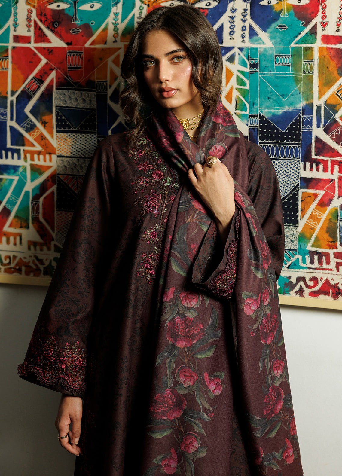 Iznik Embroidered Viscose Linen 3 Piece Unstitched Suit IZ26PFV D-IPF-29 Iznik Embroidered Viscose Linen 3 Piece Unstitched Suit IZ26PFV D-IPF-29