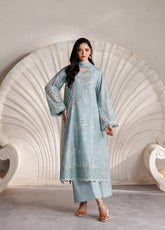 Iznik Festive Embroidered Lawn 3 Piece Unstitched Suit IZ26FL D-IBE-10