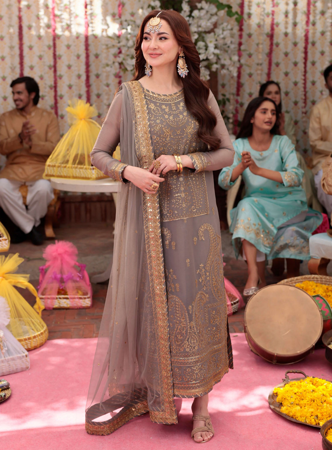 Jag Mag By Asim Jofa Embroidered Chiffon Suits Unstitched 3 Piece - AJ24JM AJMJ-27 Jag Mag By Asim Jofa Embroidered Chiffon Suits Unstitched 3 Piece - AJ24JM AJMJ-27