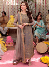 Jag Mag By Asim Jofa Embroidered Chiffon Suits Unstitched 3 Piece - AJ24JM AJMJ-27