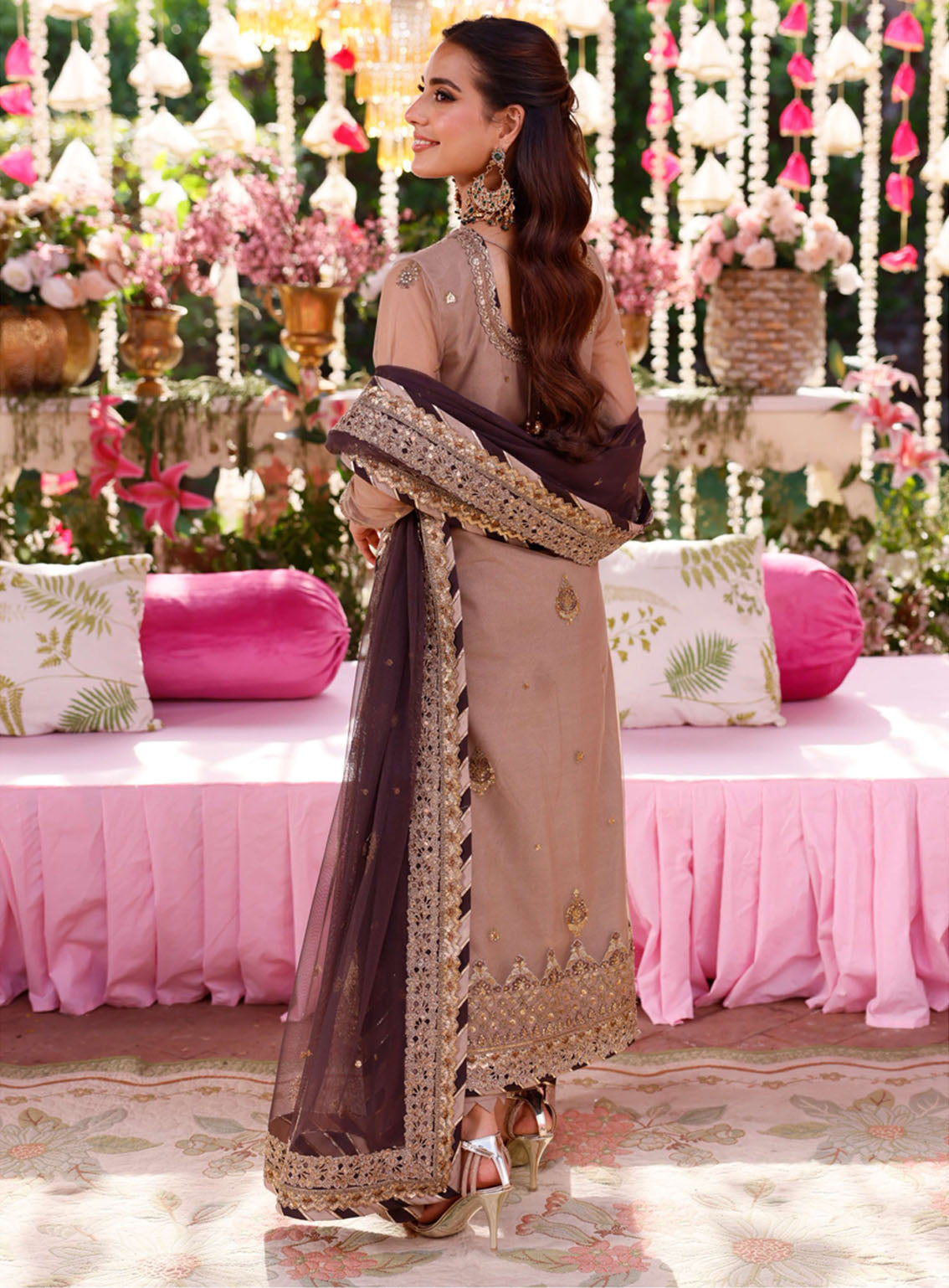 Jag Mag By Asim Jofa Embroidered Net Suits Unstitched 3 Piece - AJ24JM AJMJ-06 Jag Mag By Asim Jofa Embroidered Net Suits Unstitched 3 Piece - AJ24JM AJMJ-06