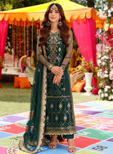 Jag Mag By Asim Jofa Embroidered Net Suits Unstitched 3 Piece - AJ24JM AJMJ-23