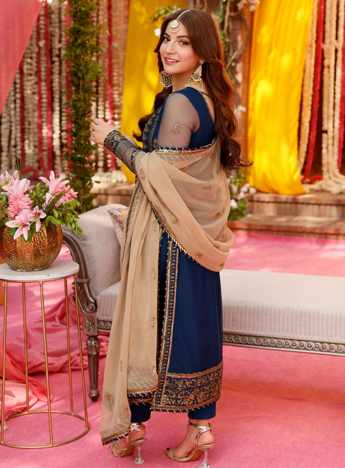 Jag Mag By Asim Jofa Embroidered Net Suits Unstitched 3 Piece - AJ24JM AJMJ-26 Jag Mag By Asim Jofa Embroidered Net Suits Unstitched 3 Piece - AJ24JM AJMJ-26