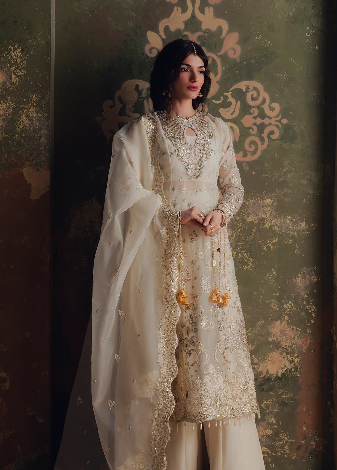 Jahanara By Zarposh Formals Embroidered Organza 3 Piece Unstitched Suit ZP26JF D-ROSHANAY Jahanara By Zarposh Formals Embroidered Organza 3 Piece Unstitched Suit ZP26JF D-ROSHANAY