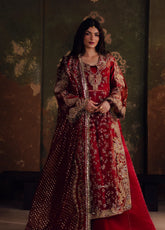 Jahanara By Zarposh Formals Embroidered Organza 3 Piece Unstitched Suit ZP26JF D-SITARA