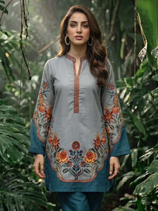 Jogi By Noorma Kaamal Printed Twisted Lawn 2 Piece Stitched Suit NK26JPV3 D-56 Jogi By Noorma Kaamal Printed Twisted Lawn 2 Piece Stitched Suit NK26JPV3 D-56