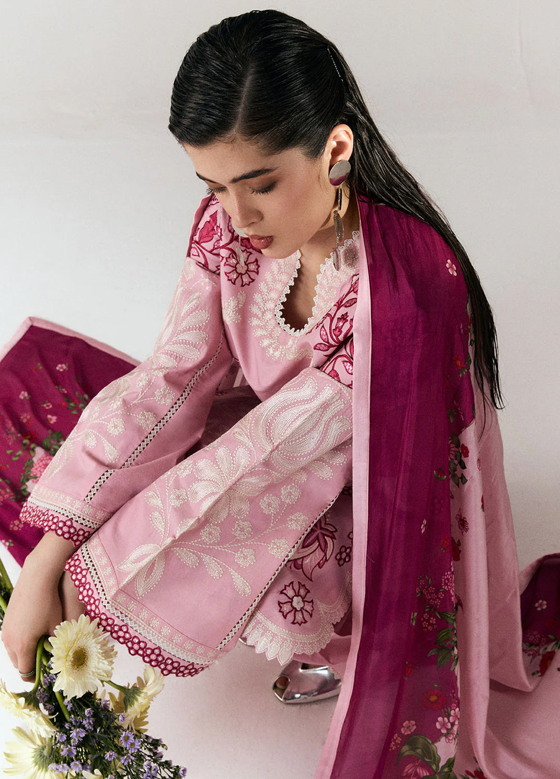 Jugnu Eid Luxury Embroidered Cotton 3 Piece Unstitched Suit JL26ELE3 D-NANYA Jugnu Eid Luxury Embroidered Cotton 3 Piece Unstitched Suit JL26ELE3 D-NANYA