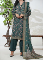Kainat By Aizal Printed Lawn 3 Piece Stitched Suit AL26KPV3 D-748