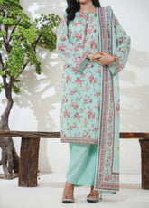 Kainat By Aizal Printed Lawn 3 Piece Stitched Suit AL26KPV3 D-750