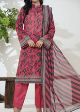 Kainat By Aizal Printed Lawn 3 Piece Stitched Suit AL26KPV3 D-765