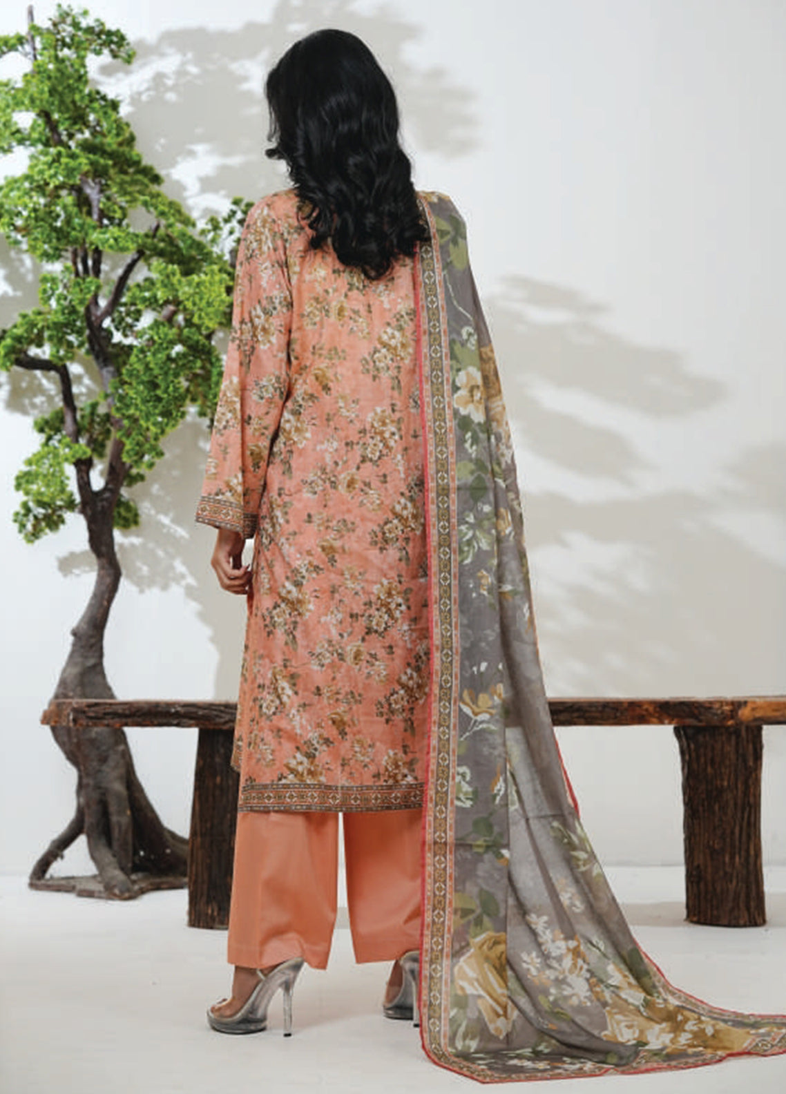 Kainat By Aizal Printed Lawn 3 Piece Stitched Suit AL26KPV3 D-776 Kainat By Aizal Printed Lawn 3 Piece Stitched Suit AL26KPV3 D-776