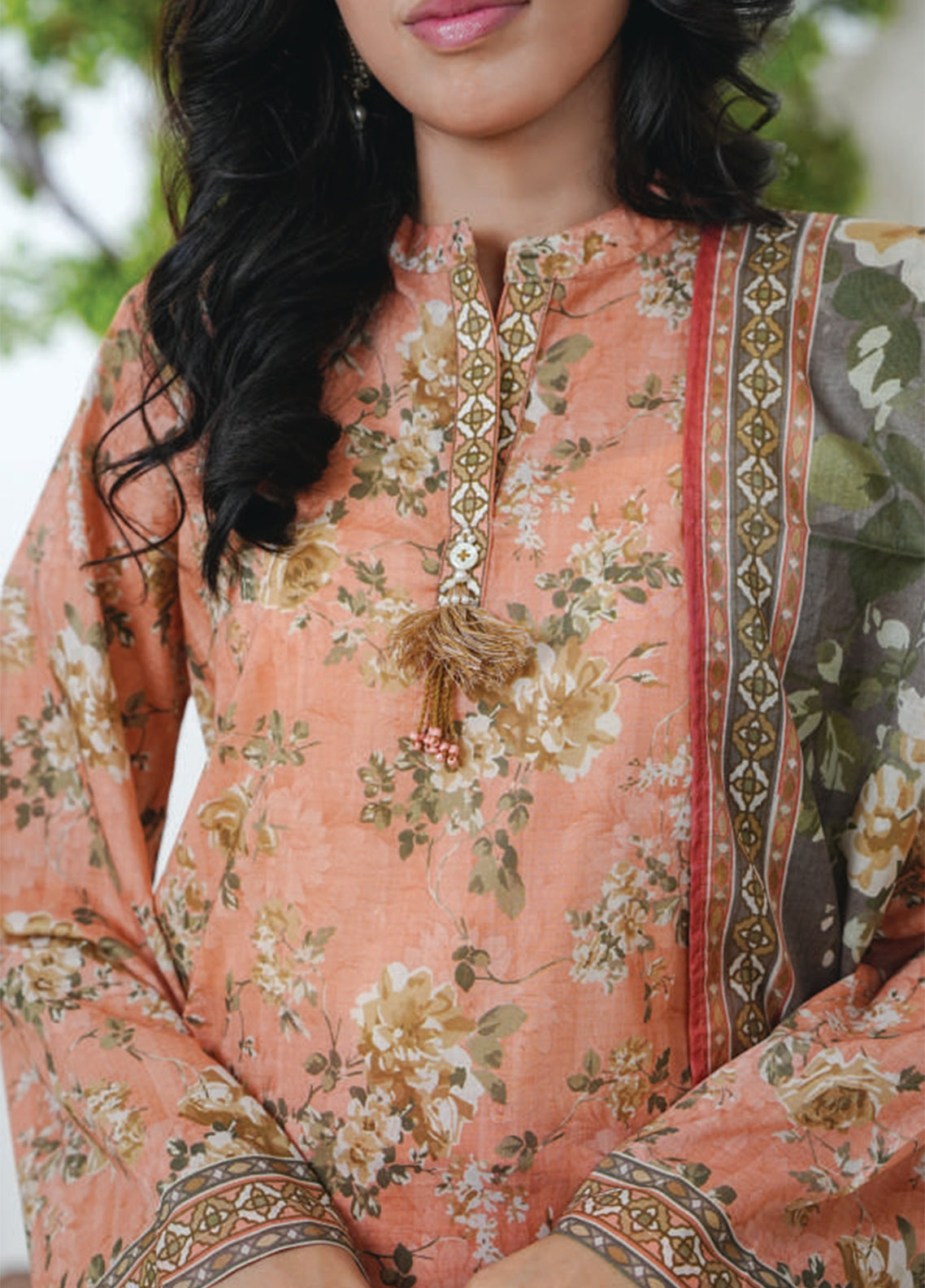 Kainat By Aizal Printed Lawn 3 Piece Stitched Suit AL26KPV3 D-776 Kainat By Aizal Printed Lawn 3 Piece Stitched Suit AL26KPV3 D-776