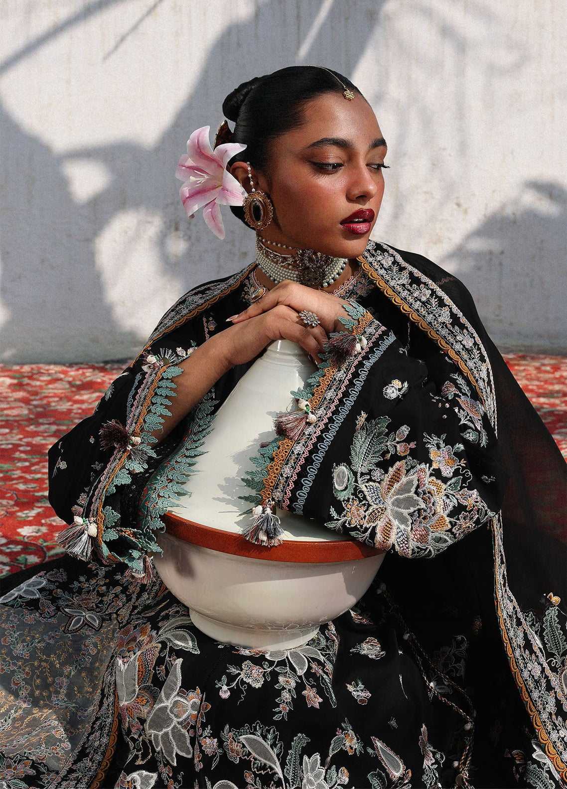 Kalabagh By Hussain Rehar Luxury Embroidered Lawn 3 Piece Unstitched Suit HR26KB D-08 SABLE Kalabagh By Hussain Rehar Luxury Embroidered Lawn 3 Piece Unstitched Suit HR26KB D-08 SABLE