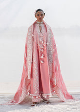 Kalabagh By Hussain Rehar Luxury Embroidered Lawn 3 Piece Unstitched Suit HR26KB D-10 SORTI