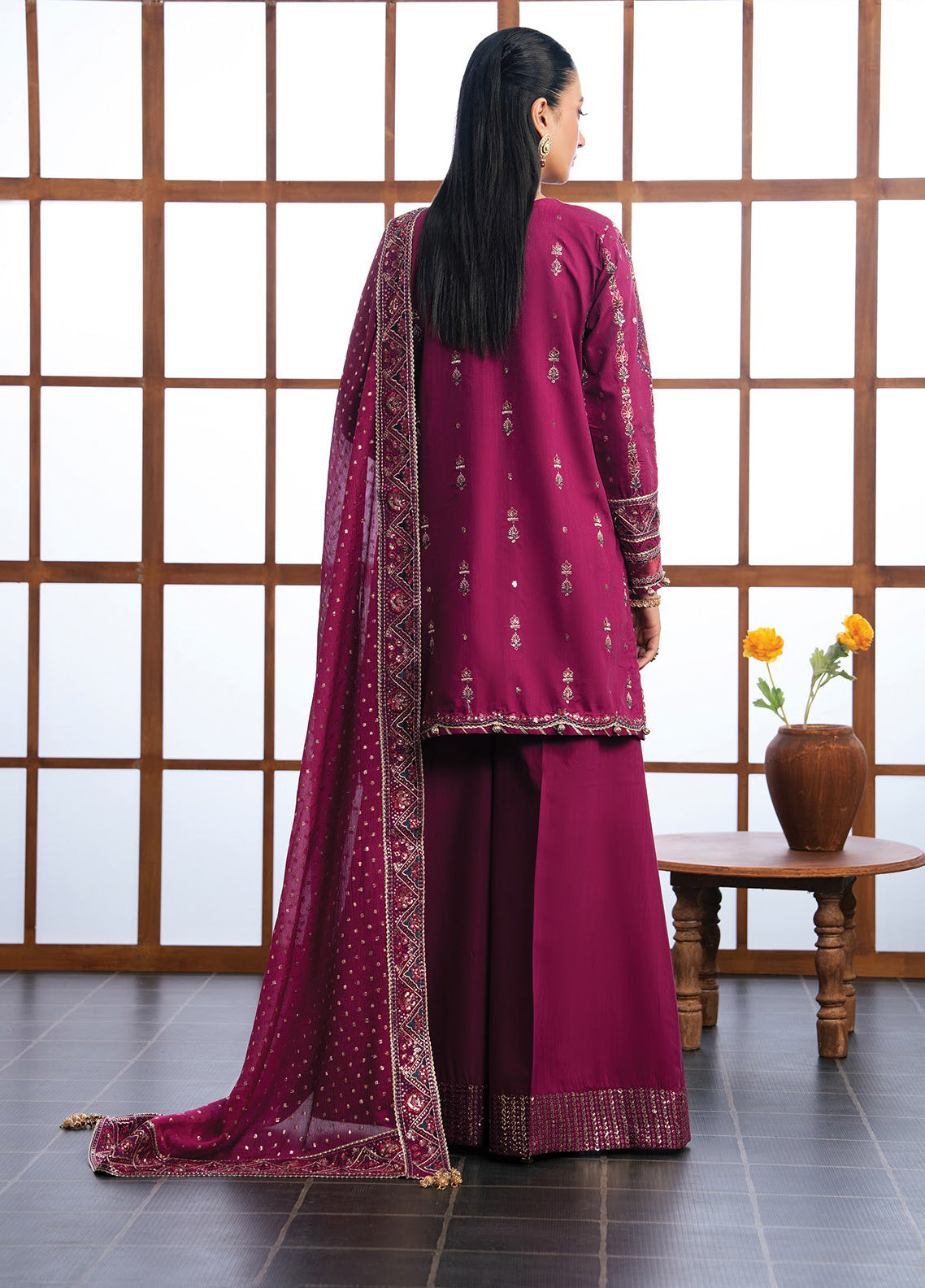 Kalani By Xenia Luxury Formals Embroidered Raw Silk 3 Piece Unstitched Suit XE26KLF D-06 NAYRA Kalani By Xenia Luxury Formals Embroidered Raw Silk 3 Piece Unstitched Suit XE26KLF D-06 NAYRA