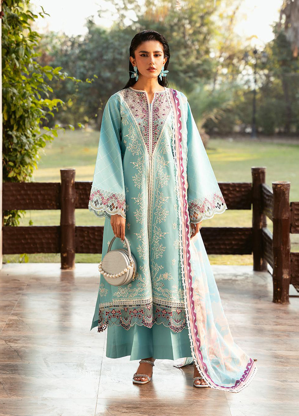 Kayra by Bin Ilyas Embroidered Lawn Suits Unstitched 3 Piece - BI25KL 312A Kayra by Bin Ilyas Embroidered Lawn Suits Unstitched 3 Piece - BI25KL 312A