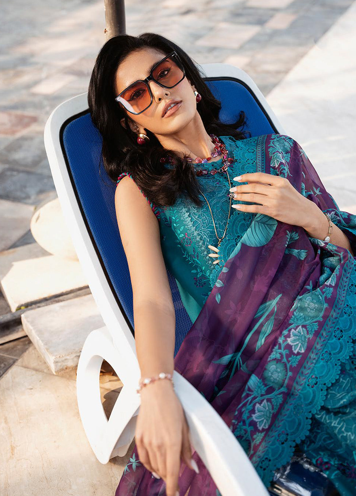 Kayra by Bin Ilyas Embroidered Lawn Suits Unstitched 3 Piece - BI25KL 313A Kayra by Bin Ilyas Embroidered Lawn Suits Unstitched 3 Piece - BI25KL 313A