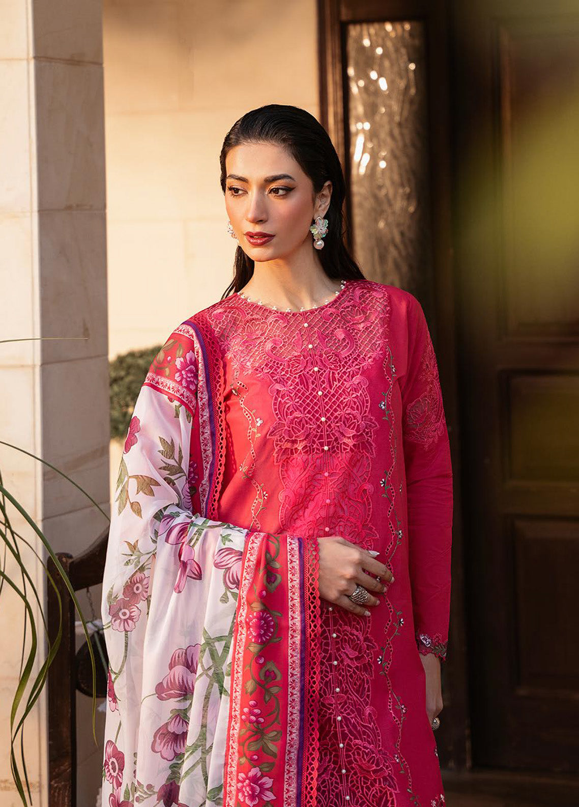Kayra by Bin Ilyas Embroidered Lawn Suits Unstitched 3 Piece - BI25KL 314A Kayra by Bin Ilyas Embroidered Lawn Suits Unstitched 3 Piece - BI25KL 314A
