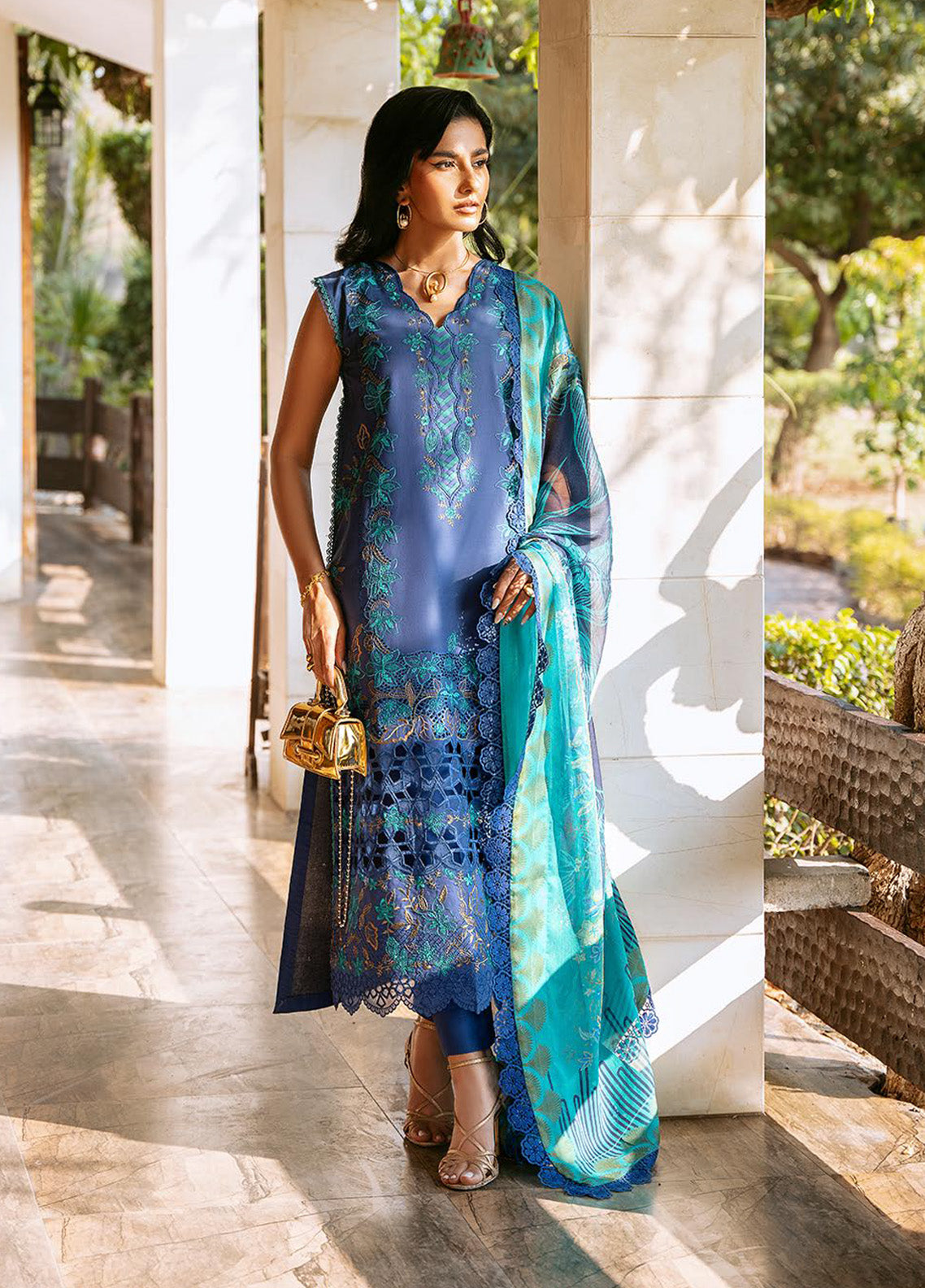 Kayra by Bin Ilyas Embroidered Lawn Suits Unstitched 3 Piece - BI25KL 315A Kayra by Bin Ilyas Embroidered Lawn Suits Unstitched 3 Piece - BI25KL 315A