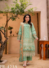 Khass by Peridot Embroidered Lawn Suits Unstitched 3 Piece - PR25EE PR-423A