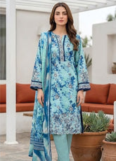 Komal By LSM Lakhany Embroidered Lawn 3 Piece Unstitched Suit LSM26KV2 D-LG-RL-0464