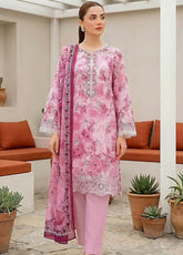 Komal By LSM Lakhany Embroidered Lawn 3 Piece Unstitched Suit LSM26KV2 D-LG-RL-0465