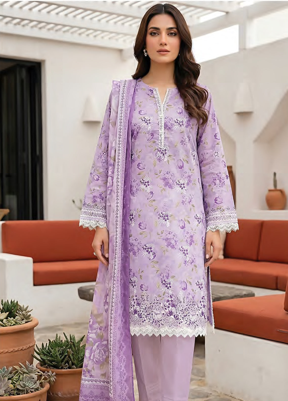 Komal By LSM Lakhany Embroidered Lawn 3 Piece Unstitched Suit LSM26KV2 D-LG-SG-0120 Komal By LSM Lakhany Embroidered Lawn 3 Piece Unstitched Suit LSM26KV2 D-LG-SG-0120