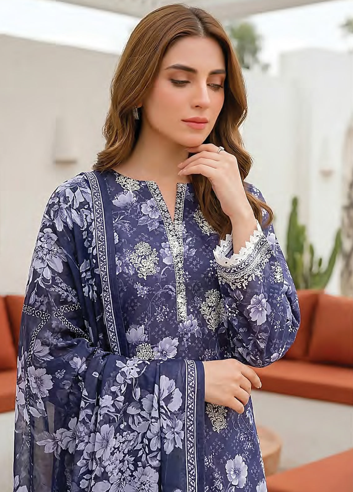 Komal By LSM Lakhany Embroidered Lawn 3 Piece Unstitched Suit LSM26KV2 D-LG-SG-0121 Komal By LSM Lakhany Embroidered Lawn 3 Piece Unstitched Suit LSM26KV2 D-LG-SG-0121