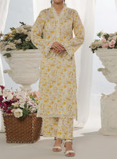 Korean By VS Textile Printed Lawn Suits Unstitched 2 Piece - VS25KCO 551