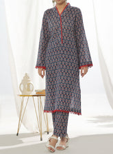 Korean By VS Textile Printed Lawn Suits Unstitched 2 Piece - VS25KCO 553